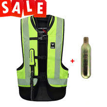 Load image into Gallery viewer, DUHAN Motorcycle Vest Motorcycle Air Bag Vest Motorcycle jacket Airbag Reflective Motorbike Air-bag Moto Vest Protective Gear