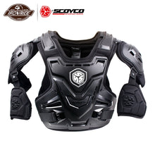 Load image into Gallery viewer, SCOYCO CE Motorcycle Armor Chest/Elbow/Shoulder/Waist Protector Armor Gear Motorbike Vest Safety Equipment Chest Back Guard
