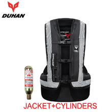 Load image into Gallery viewer, DUHAN Motorcycle Airbag Moto Motorcycle Vest Advanced Air Bag System Protective Gear Reflective Motorbike Airbag Moto Vest
