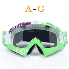 Load image into Gallery viewer, Adult Motocross Goggles Motorcycle Scooter ATV MX Off Road UV Protective Glasses Motorbike Cycling Helmet Spectacles
