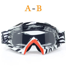 Load image into Gallery viewer, Adult Motocross Goggles Motorcycle Scooter ATV MX Off Road UV Protective Glasses Motorbike Cycling Helmet Spectacles