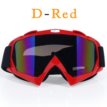 Load image into Gallery viewer, Motorbike Moto Motorcycle Glasses Goggles Windproof Motorcycle Riding Helmet Glasses