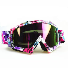Load image into Gallery viewer, Adult Motocross Goggles Motorcycle Scooter ATV MX Off Road UV Protective Glasses Motorbike Cycling Helmet Spectacles