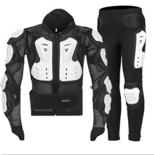 Load image into Gallery viewer, Motorcycle Jackets Motorcycle Armor Racing Body Protector Jacket Motocross Motorbike Protective Gear + Pants Protector