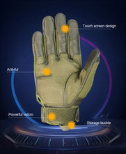 Load image into Gallery viewer, Motorcycle Gloves Full Finger Gloves For Motorbike Motocross Hard Knuckle Touchscreen Gloves Protective Gear Racing Biker Riding