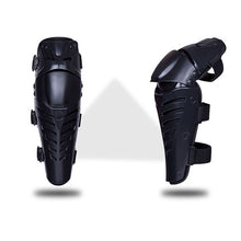 Load image into Gallery viewer, Motorcycle Knee Pads Men Motocross Racing Knee Guards Protective Gear Black Motorbike Protector Elbow Moto Kneecap Riding