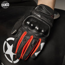 Load image into Gallery viewer, IRON JIA'S Summer Motorcycle Gloves Touch Screen Breathable Riding Sport Protective Gear Motorbike Motocross Gloves #JIA02