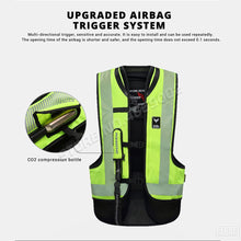 Load image into Gallery viewer, DUHAN Motorcycle Airbag Moto Motorcycle Vest Advanced Air Bag System Protective Gear Reflective Motorbike Airbag Moto Vest