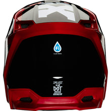 Load image into Gallery viewer, NEW Fox 2020 MX V2 Hayl Flame Red Kids Dirtbike Motocross Riding Helmet