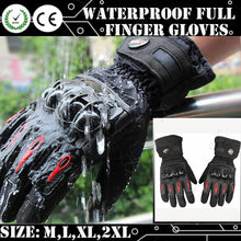 Load image into Gallery viewer, Pro-Biker Motorcycle Winter Sports Warm Thermal Waterproof Touch Screen Gloves