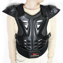 Load image into Gallery viewer, Children Chest Back Spine Protector Vest Skating Dirtbike Anti-Fall Gear M