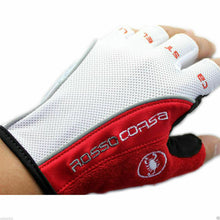 Load image into Gallery viewer, Genuine Castelli Half Finger Cycling Bicyle MTB Bike Gloves Anti Skid Silicone