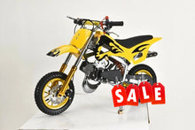 Load image into Gallery viewer, BLUE 49CC MINI MOTOR DIRT BIKE KIDS POCKET ROCKET PEE WEE MOTORCYCLE ATV 50CC