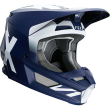 Load image into Gallery viewer, NEW Fox 2020 MX V1 Werd Navy Dirtbike Motocross Riding Helmet