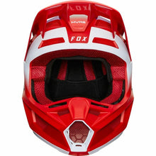 Load image into Gallery viewer, NEW Fox 2020 MX V2 Vlar Flame Red Dirtbike Motocross Riding Helmet
