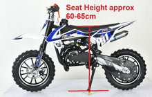 Load image into Gallery viewer, 49CC MINI MOTOR DIRT BIKE KIDS POCKET ROCKET PEE WEE ATV 50CC CYCLE BLUE ORANGE