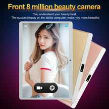 Load image into Gallery viewer, 10.1" 8+128GB Tablet WiFi Phablet GPS 10-Core Android 9.0 Dual Camera G-Sensor