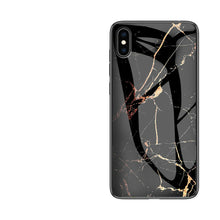 Load image into Gallery viewer, For iPhone SE 11 Pro Max XS Max XR 8 7 Case Shockproof Glass Marble Soft Cover