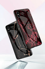 Load image into Gallery viewer, For iPhone SE 11 Pro Max XS Max XR 8 7 Case Shockproof Glass Marble Soft Cover