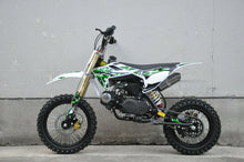 Load image into Gallery viewer, MMW 125CC PLUS DIRT TRAIL PIT MOTOR 2 WHEELS PRO BIKE Kick start GREEN