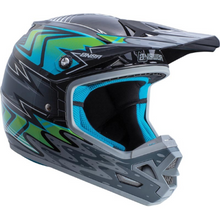 Load image into Gallery viewer, New ANSWER Racing AR3 Haze Grey Teal MX Motocross Dirtbike Adult Helmet XL