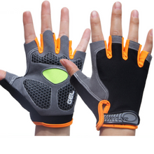 Load image into Gallery viewer, Road Mountain Bicycle Cycling Silicone GEL Half Finger Gloves Anti Skid MTB Bike