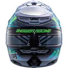 Load image into Gallery viewer, New ANSWER Racing AR3 Haze Grey Teal MX Motocross Dirtbike Adult Helmet XL
