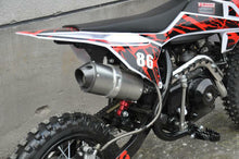 Load image into Gallery viewer, MMW 90CC DIRT TRAIL PIT MOTOR 2 wheels Electric Start Semi Auto BIKE green