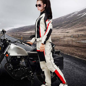 women DUHAN Summer Mesh Breathable Motorcycle Jacket wiReflective Motorbike Jackets of Oxford Cloth 600D and CE Protective gear