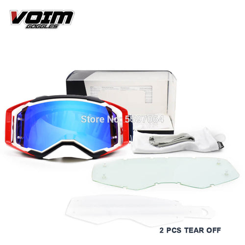 Motorcycle Goggles Protective Motocross Glasses Windproof Motorbike Racing MX Goggles Off Road Cascos Gafas Free tear ofd