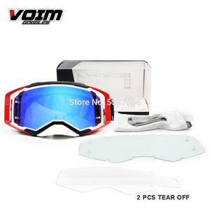 Motorcycle Goggles Protective Motocross Glasses Windproof Motorbike Racing MX Goggles Off Road Cascos Gafas Free tear ofd