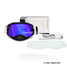 Load image into Gallery viewer, Motorcycle Goggles Protective Motocross Glasses Windproof Motorbike Racing MX Goggles Off Road Cascos Gafas Free tear ofd
