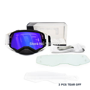 Motorcycle Goggles Protective Motocross Glasses Windproof Motorbike Racing MX Goggles Off Road Cascos Gafas Free tear ofd