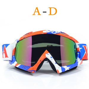 New Professional Motocross Goggles Cycling Eyewear Outdoor Glasses Off Road Motorbike goggles For Motorcycle Helmet glasses