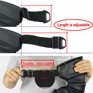 LMoDri Motorcycle Rider Knee Pad Motorbike Warm Kneepad Leg Protective Warmer Winter Against Wind PU Leather Waterproof 2pcs/lot