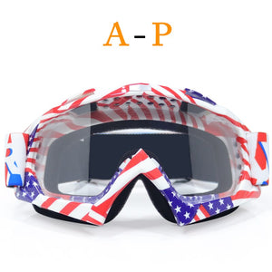 Adult Motocross Goggles Motorcycle Scooter ATV MX Off Road UV Protective Glasses Motorbike Cycling Helmet Spectacles