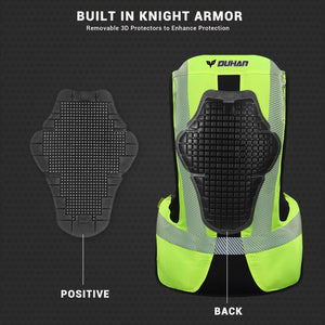 DUHAN Motorcycle Vest Motorcycle Air Bag Vest Motorcycle jacket Airbag Reflective Motorbike Air-bag Moto Vest Protective Gear