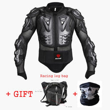 Load image into Gallery viewer, Motorcycle Jacket Armor Moto Waist Bag Motor Bike Mask Gift Motorbike Full Body Protector Motocross Chest Spine Protective Gear
