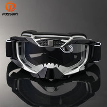 Load image into Gallery viewer, POSSBAY Motorcycle Ski Goggles MX Off Road Glasses Motorbike Outdoor Sport Oculos Cycling Goggles Motocross Gafas
