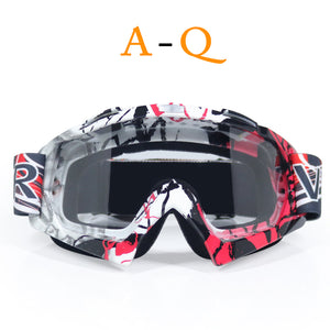 Adult Motocross Goggles Motorcycle Scooter ATV MX Off Road UV Protective Glasses Motorbike Cycling Helmet Spectacles