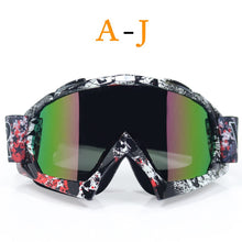 Load image into Gallery viewer, Adult Motocross Goggles Motorcycle Scooter ATV MX Off Road UV Protective Glasses Motorbike Cycling Helmet Spectacles
