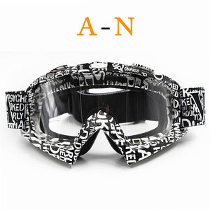 Adult Motocross Goggles Motorcycle Scooter ATV MX Off Road UV Protective Glasses Motorbike Cycling Helmet Spectacles