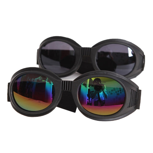 WWII Vintage  style motorcycle goggles Pilot Motorbike goggles Retro Jet Helmet Eyewear 4 color lens