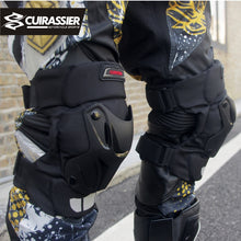 Load image into Gallery viewer, Motorcycle Knee Pads Guards Cuirassier Elbow Racing Off-Road Protective Kneepad Motocross Brace Protector Motorbike Protection
