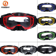 Load image into Gallery viewer, POSSBAY Motorcycle Goggles Snowboard Skiing Eyewear Sport Outdoor Motorbike Motorcross Racing Off-Road Glasses Motorcycle Glass
