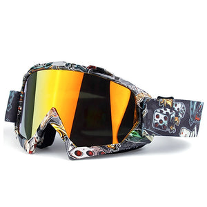 Motorcycle glasses motocross goggles moto racing men women mx goggles for motorbike dirt bike atv ski