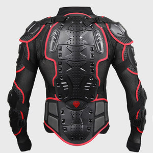 Motorcycle Jacket Armor Moto Waist Bag Motor Bike Mask Gift Motorbike Full Body Protector Motocross Chest Spine Protective Gear