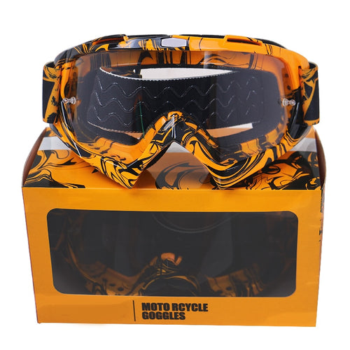 professional Motorcross Helmet goggles CE Approved MTB Downhill Bike glasses 3 color available motorbike helmet goggle