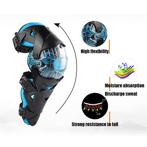 DUHAN Motorcycle kneepads Motocross Knee PC brace high-end Protective Gears Motorbike Racing kneepad protectors