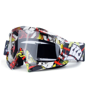 Motorcycle glasses motocross goggles moto racing men women mx goggles for motorbike dirt bike atv ski